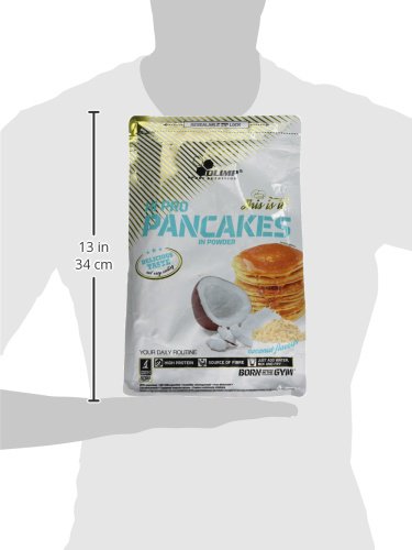 Olimp Labs Hi Pro Protein Pancakes in Powder, Coconut Flavour, 900 g OLIMP SPORT NUTRITION