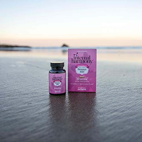 Internal Harmony Menopause Relief for Women - Hot Flashes and Night Sweat Relief, Reduce Stress - AB Mystery