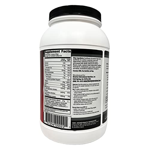 Beverly International UMP Protein Powder, Chocolate. Unique Whey-Casein Ratio Builds - AB Mystery