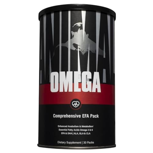 Animal Omega – Omega 3 & 6 Supplement – Fish Oil, Flaxseed Oil, Salmon Oil, Cod Liver - AB Mystery