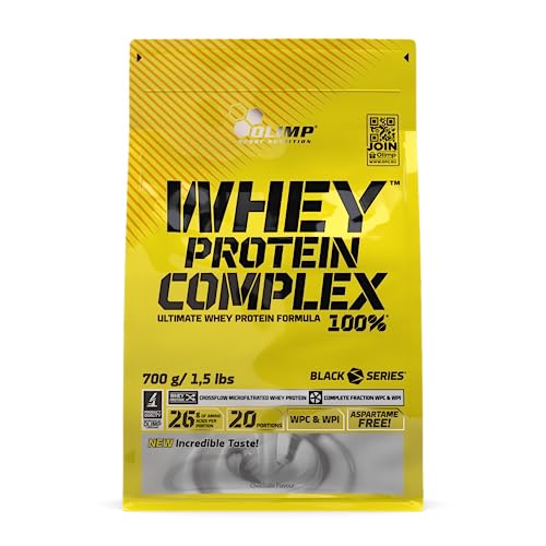 Olimp Whey Protein Complex 100% (700 g) - White Chocolate with Raspberry OLIMP SPORT NUTRITION