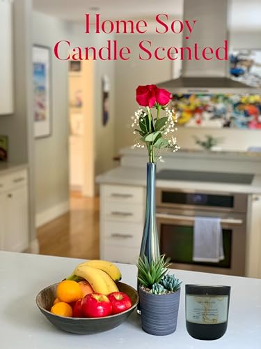 Sandalwood Bourbon Non-Toxic Candles | Natural Candles for Men |Aromatherapy Candle Relaxing - AB Mystery