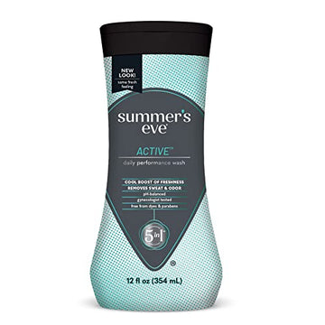 Summer's Eve Active Daily Performance All Over Feminine Body Wash, Feminine Wash pH Balanced,