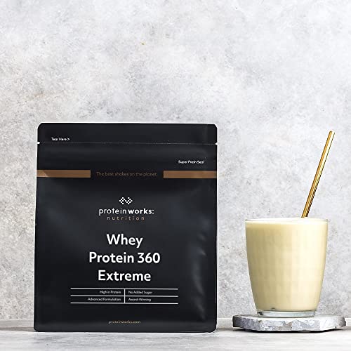 Protein Works - Whey Protein 360 Extreme | Added Vitamins | Premium Whey Shake Protein Works