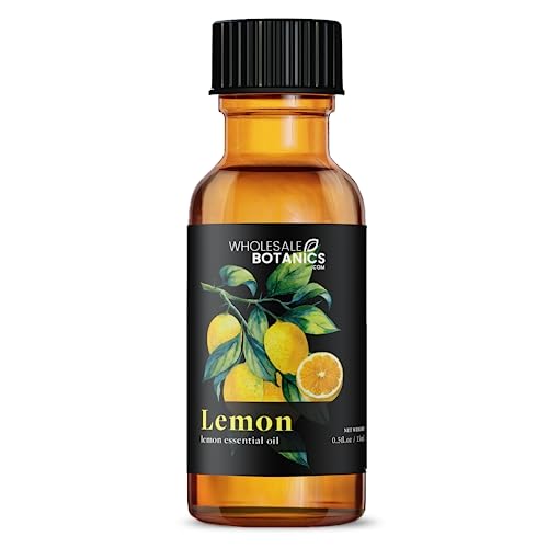 Lemon Essential Oil by Botanics | Premium Grade 100% Undiluted Essential Oil - AB Mystery