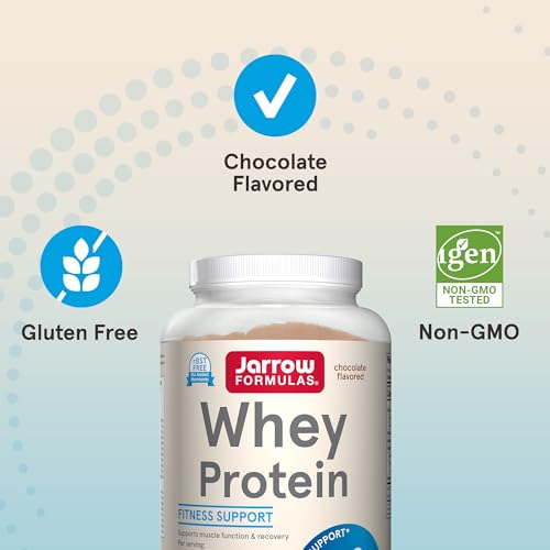Jarrow Formulas Whey Protein With 18 g of Protein, 3.8 g of BCAAs, & Glutamine, Dietary - AB Mystery