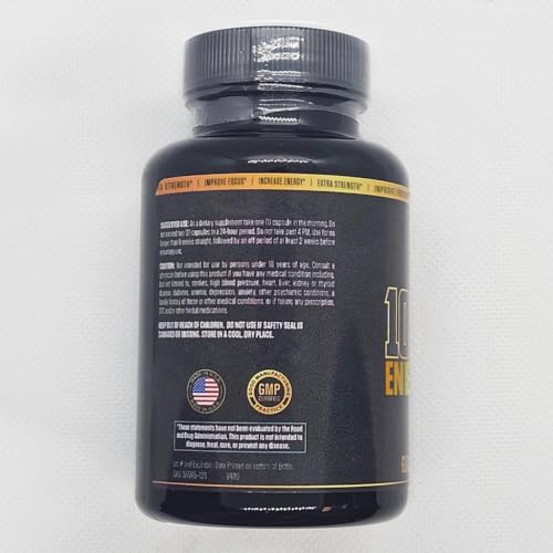 1080p Thermogenic Energy Burn | #1 Rated Energy & Pre Workout for Men & Women - AB Mystery