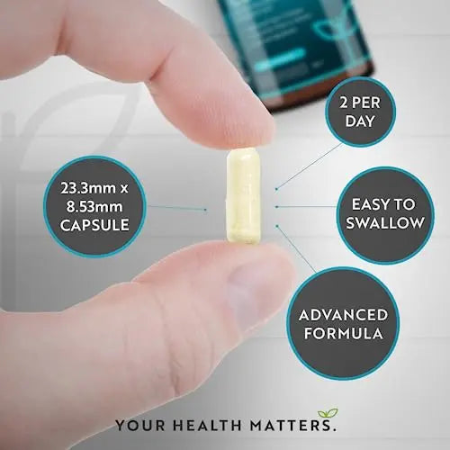 Marine Collagen 1000mg Enhanced with Hyaluronic Acid 100mg - 90 Super Strength Capsules Nutravita