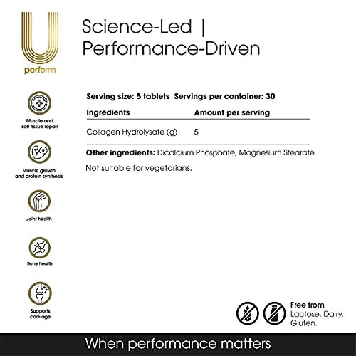 U Perform - Informed Sports Collagen for Fast Muscle Recovery U Perform