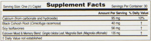 Estroven Stress Plus Mood & Memory | Menopause Relief Dietary Supplement | Safe Multi-Symptom Relief - AB Mystery