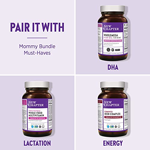 New Chapter Advanced Perfect Prenatal Vitamins - 96ct, Organic, Non-GMO Ingredients New Chapter