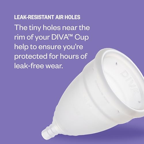 DivaCup - BPA-Free Reusable Menstrual Cup - Leak-Free Feminine Hygiene - Tampon and Pad - AB Mystery