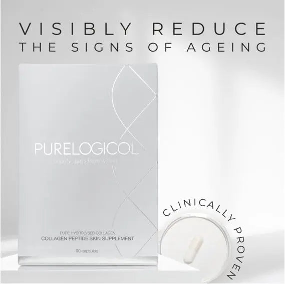 Collagen Tablets, Best Hydrolysed Protein Peptide Skin Supplement - 90 x Collagen Capsules x 800mg - AB Mystery