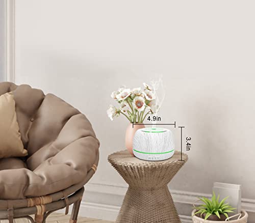 SEEDSEEL 300ML Essential Oil Diffuser, Remote Control Cool Mist Air Aromatherapy Diffuser - AB Mystery