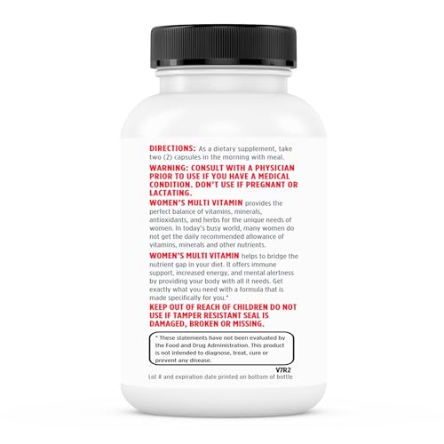 Renew Actives Women's Multi-Vitamin & Antioxidant: Daily Health Supplement for Woman - AB Mystery