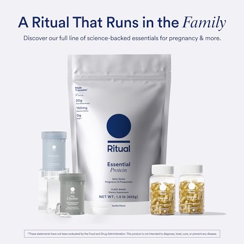 Ritual Postnatal Multivitamin and Protein Duo with Postnatal Vitamins and Organic Vanilla Protein Powder 20g Ritual
