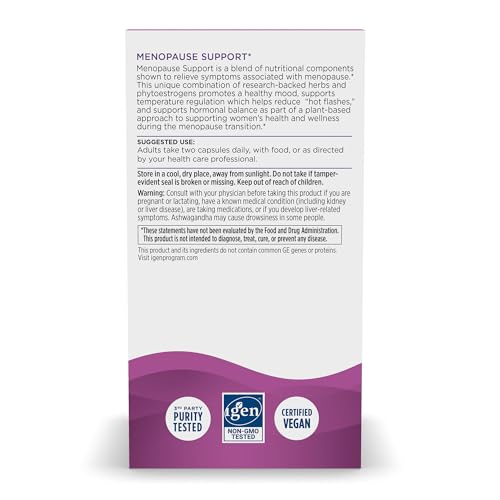 Nordic Naturals Menopause Support -Unflavored - 60 Capsules - Women’s Hormone-Support Supplement - AB Mystery