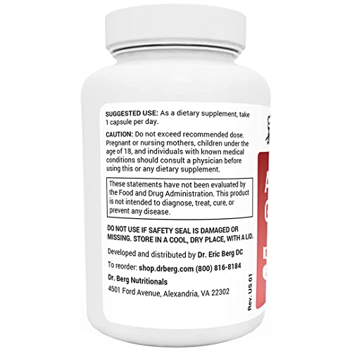 Dr. Berg's Adrenal Glandular - Cortisol Manager, More Energy, Focus, Stress and Immunity - AB Mystery