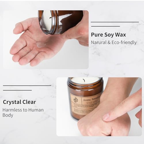 Scented Candles Gift,Aromatherapy Candles,Scented Candle Stress Relief and Relax for Home Bedroom Gift - AB Mystery