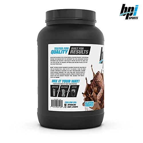 BPI Sports Iso Hd – 100% Whey Protein isolates – Muscle Growth, Recovery, Weight Loss, - AB Mystery