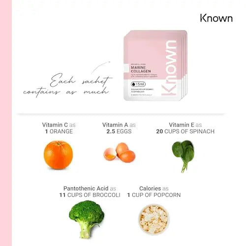 Advanced Collagen Supplement by Known Nutrition with Vitamin C | Liposomal Technology - AB Mystery