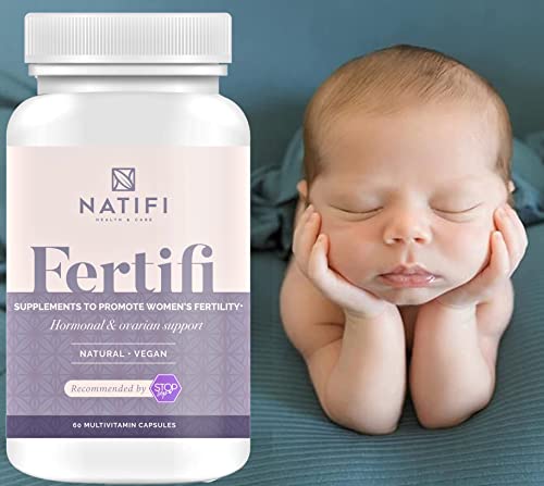 Natifi Conception Fertility Prenatal Vitamins Regulate Cycles, Balance Hormones, Aid Ovulation Natifi