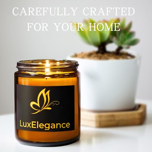 LuxElegance Sales Clearance: Bath and Body Works Aromatherapy Candles, Long Burn Soy Wax Candles - AB Mystery