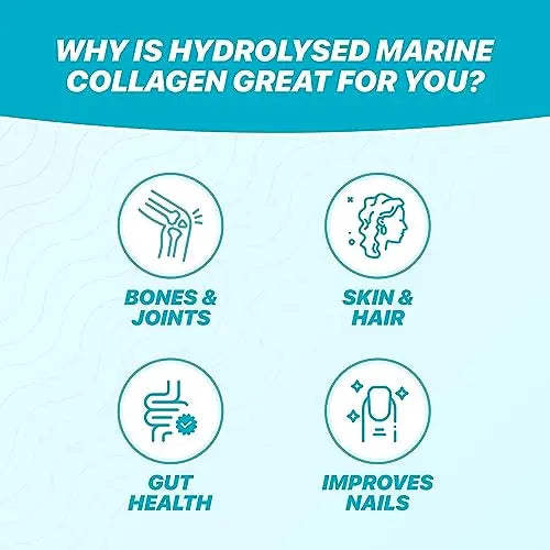 Marine Collagen Peptides Supplements for Men & Women - Collagen Pills - AB Mystery