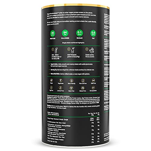 Protein Works - Vegan Wondershake, Vegan Protein Shake, Multi Award Winning Vegan Protein Powder Protein Works
