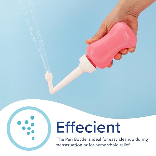 Dr. Talbot's Mom Postpartum Peri Bottle with Storage Bag - 12.2 Fl Oz/360 ML Capacity - Postpartum Essentials - AB Mystery