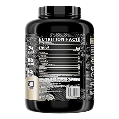 Nutrex Research Whey Protein Powder, Vanilla Muscle Infusion Whey Isolate w/EAA - AB Mystery
