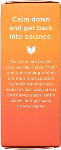 Hyland's Naturals Nerve Tonic Stress Relief Tablets, Natural Relief of Restlessness, Nervousness - AB Mystery
