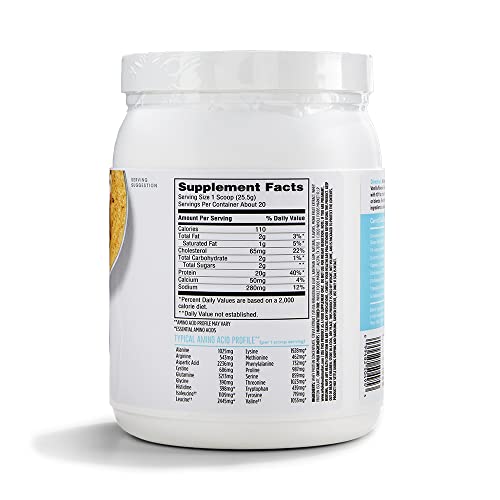 365 by Whole Foods Market, Vanilla Grass Fed Whey Protein, 18 Ounce - AB Mystery