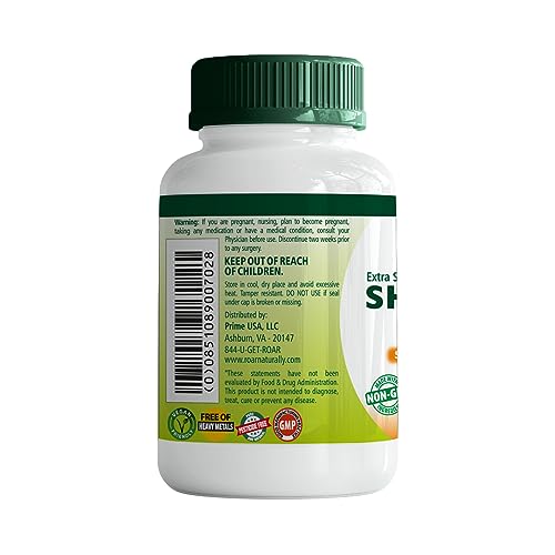 Roar to Life Naturally Shatavari 1200 mg Natural Ayurvedic Vegetarian Capsules Supplement - AB Mystery