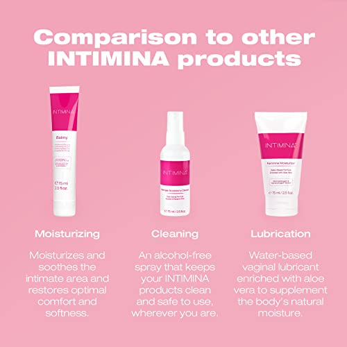 INTIMINA Balmy - Vaginal Moisturizer and Lubricant, Intimate Soothing and Moisturizing Cream - AB Mystery