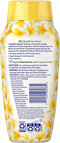 Vagisil Feminine Wash for Intimate Area Hygiene, Scentsitive Scents, pH Balanced and Gynecologist Tested - AB Mystery