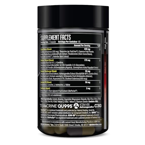 LIPORUSH NDS Nutrition XT - Super Concentrated Thermogenic with L-Carnitine & Teacrine - AB Mystery