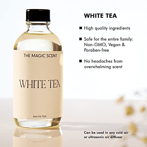 The Magic Scent "White Tea" Oils for Diffuser - HVAC, Cold-Air, & Ultrasonic Diffuser Oil - HVAC - AB Mystery