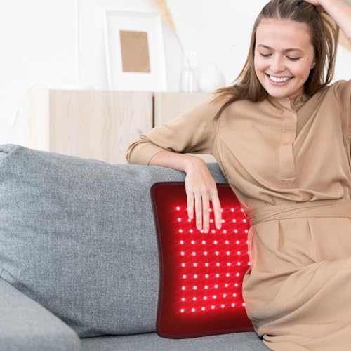 UTK Red Light Therapy for Body, Large Infrared Light Therapy Pad for Deeper Tissue, 24" x 12" Size - AB Mystery