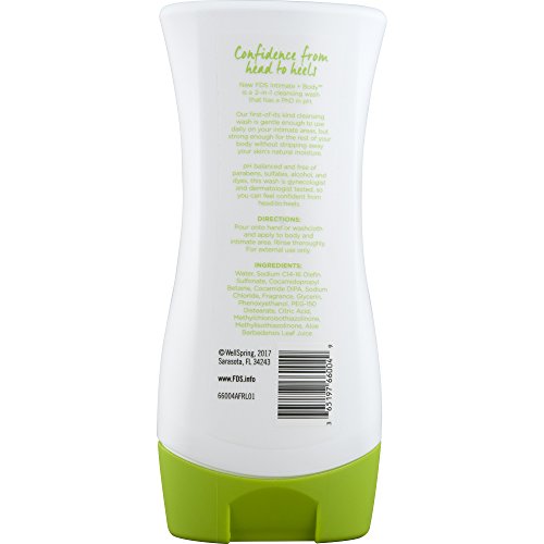 Fds Feminine Hygiene Wash for Gentle Cleansing, Aloe Fresh, 10 Ounce - AB Mystery