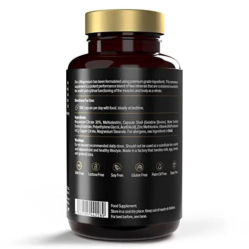 Protein Works - Zinc & Magnesium Supplement Tablets |Added Vitamin B6 | Combats Tiredness & Fatigue Protein Works