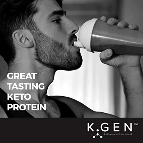 K-GEN™ Keto Collagen Protein Powder Natural Multi Collagen Chocolate Blend, Coconut MCT Vitamin C+B6 - AB Mystery