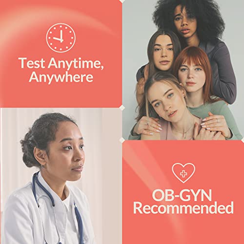 Vaginal PH Test Kit with Sterile Swabs and eBook - Vaginal PH Balance and Yeast Infection Test - AB Mystery