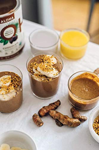 ALOHA Organic Plant Based Protein Powder, Stevia Free, Chocolate, 19.6 oz, 15 Servings - AB Mystery