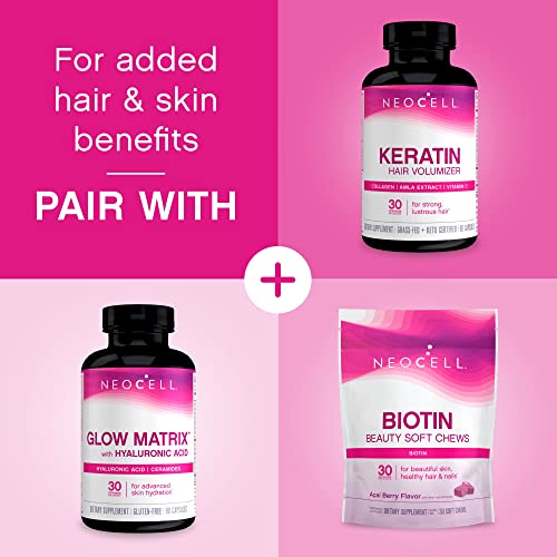 NeoCell Super Collagen Powder, Collagen Plus includes Vitamin C & Hyaluronic Acid - AB Mystery