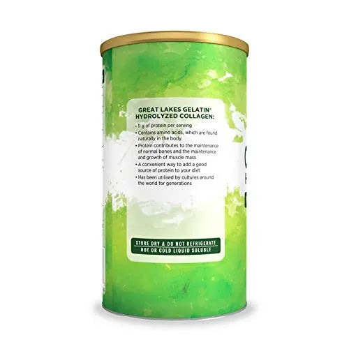 Great Lakes Gelatin Collagen Hydrolysate, Grass-Fed Bovine Hydrolysed Collagen Peptides Protein - AB Mystery