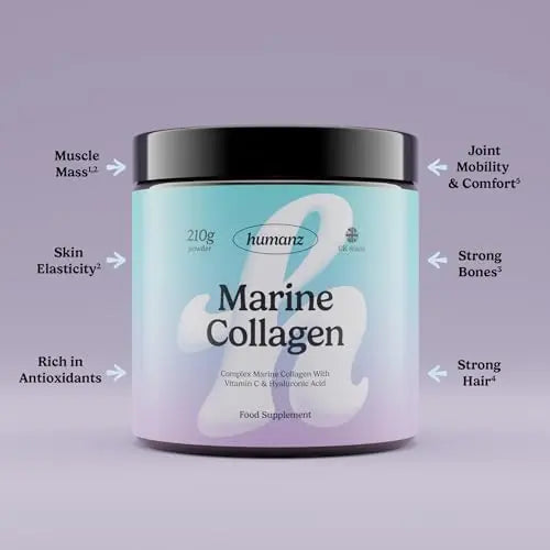Humanz Collagen Powder (Unflavoured) - Marine Collagen Powder - AB Mystery