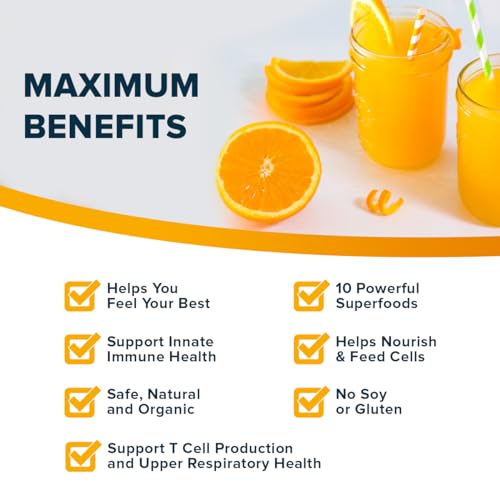 Organifi Immunity - Organic Superfood Immunity Support - 15 Single Serve Packets - AB Mystery