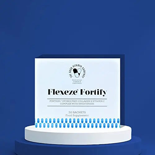 Flexeze Fortify: 30 Sachets (1 Month Supply) - Nutritional Bone & Joint Care Supplement - AB Mystery