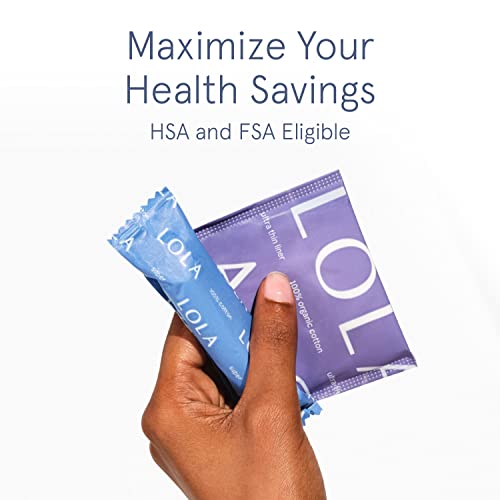 LOLA Organic Cotton Tampons, 60 Count - Tampons Regular, Period Feminine Hygiene Products - AB Mystery